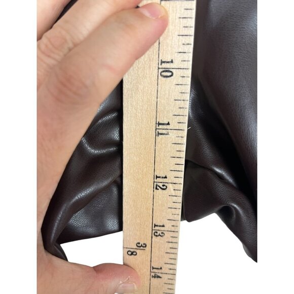 (NWT) Joie Limited Edition Faux Leather Legging Brown sz M - Picture 5 of 7